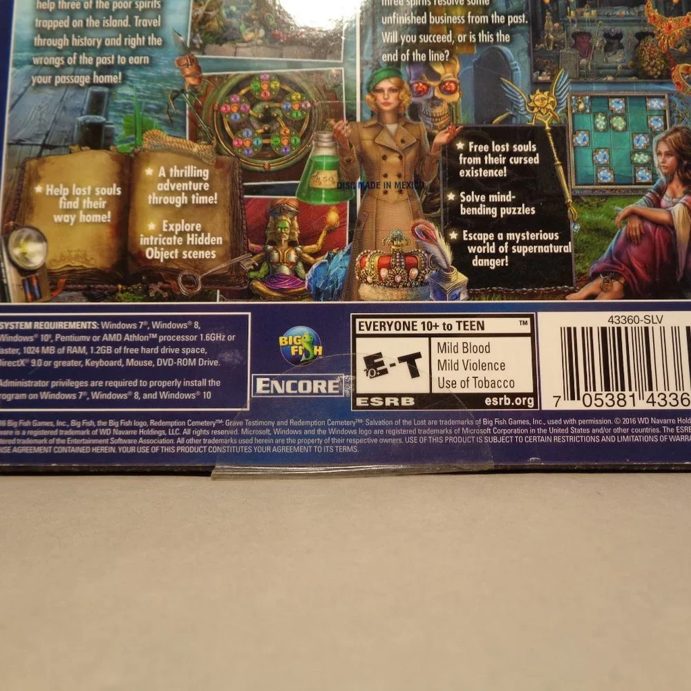 REDEMPTION CEMETERY / 2 Game Pack New PC DVD-ROM Video Game
